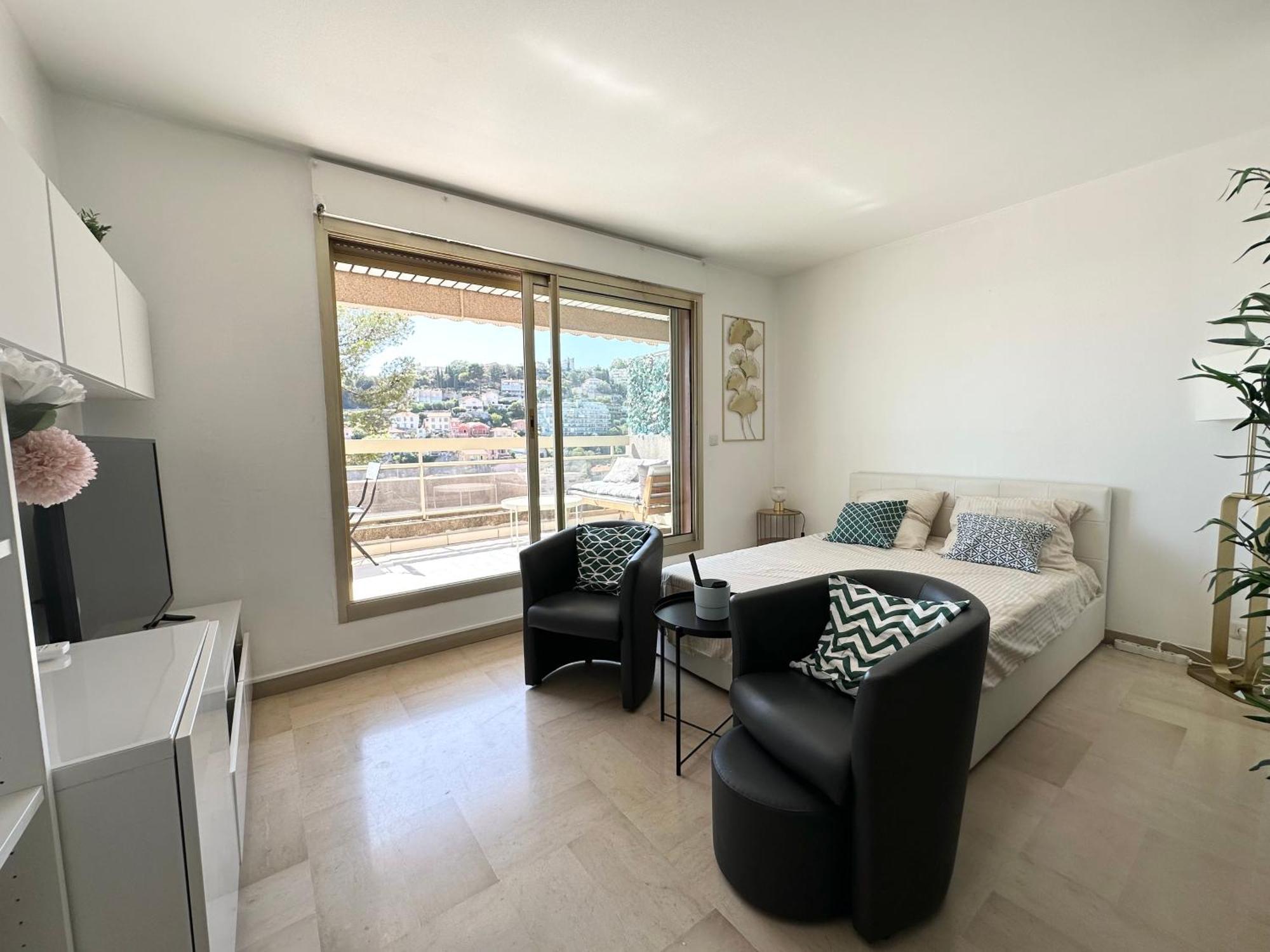 Apartamento Nice, Grand Studio - Piscine - Terrasse Vue Mer Exterior foto