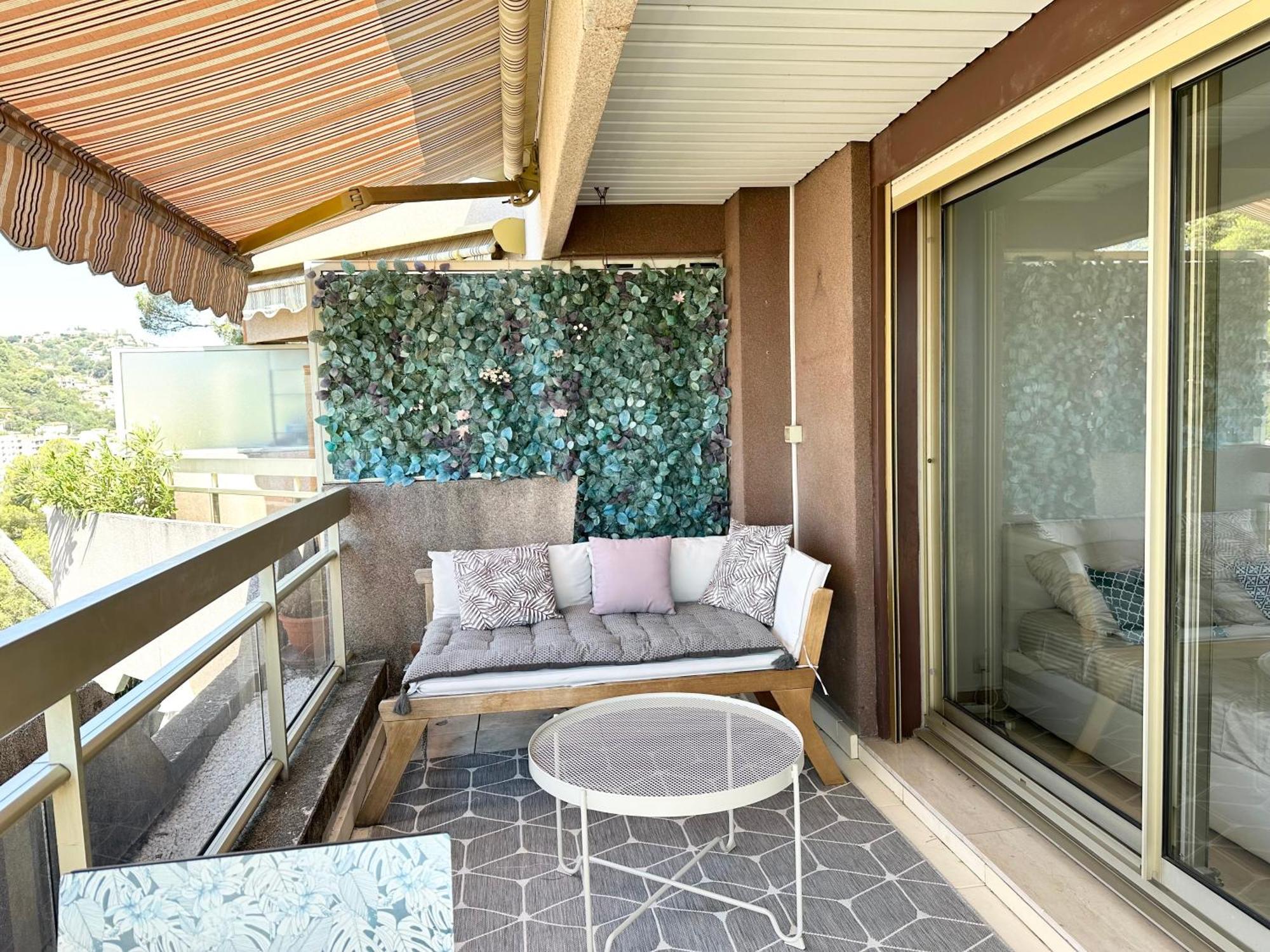 Apartamento Nice, Grand Studio - Piscine - Terrasse Vue Mer Exterior foto
